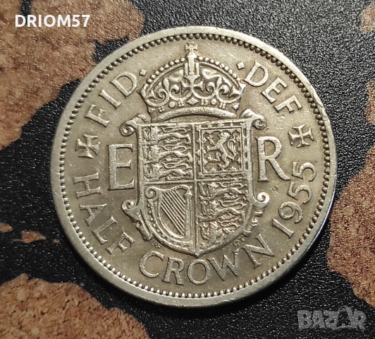 Монети Великобритания-7 бр.› Кралица Елизабет II(1955-1956), снимка 3 - Нумизматика и бонистика - 49589912