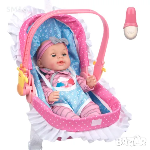 Комплект бебешкa куклa с 10 звука и полиморфен порт Bebe S_1188586, снимка 1 - Кукли - 48212378