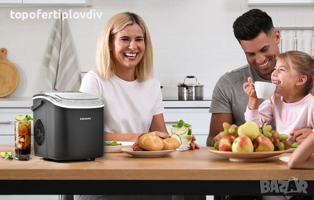 Ледогенератор Euhomy,Гаранция, снимка 4 - Хладилници - 53654577