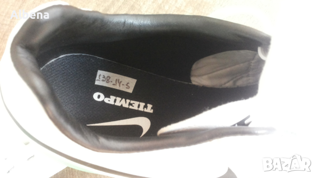 NIKE TIEMPO KIDS Football Leather Boots Размер EUR 39 / UK 6 детски бутонки естествена кожа 138-14-S, снимка 15 - Детски маратонки - 45063074