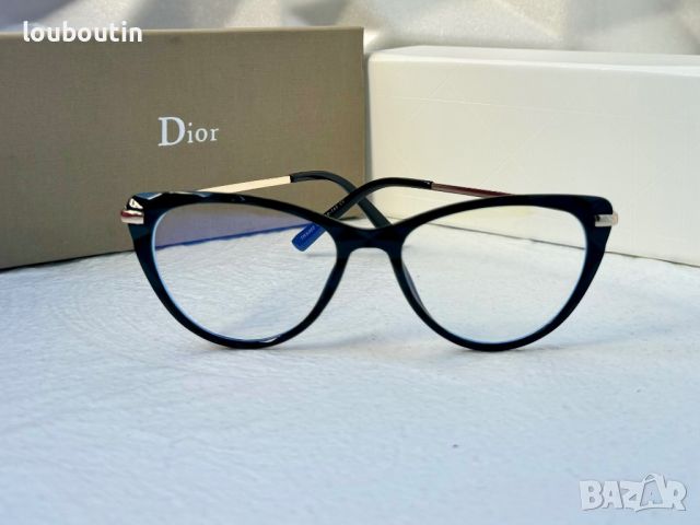 Dior диамант очила за компютър диоптрични рамки.прозрачни слънчеви, снимка 5 - Слънчеви и диоптрични очила - 45256189