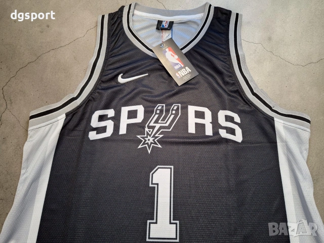 Баскетболен потник на Виктор Уембаняма#Сан Антонио Спърс#нов модел!!!, снимка 3 - Баскетбол - 54119538