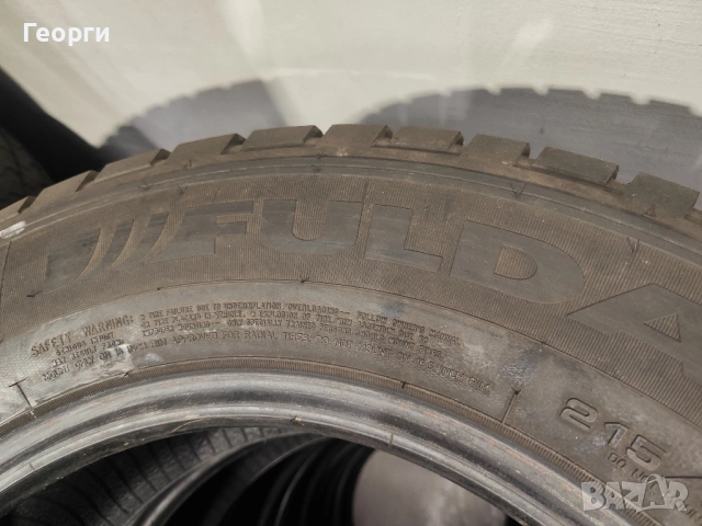 4бр.зимни гуми 215/65/16C Fulda, снимка 2 - Гуми и джанти - 53213886