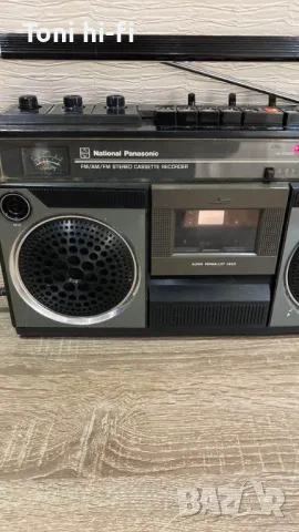 Panasonic RS-462S VINTAGE RETRO CD BOOMBOX Ghetto Blaster радио касетофон Работи перфектно на радио , снимка 10 - Радиокасетофони, транзистори - 47061968