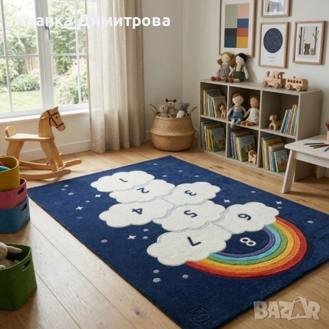 детско килимче за игра 160×120 см , снимка 3 - Други - 53991115