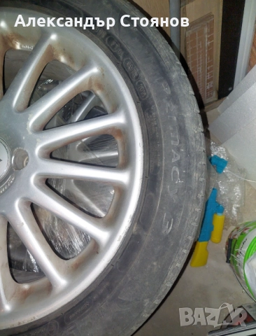 Алуминиеви джанти с гуми , снимка 2 - Гуми и джанти - 51655322