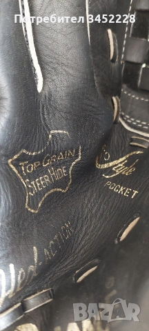 Ръкавица бейзболна кожена за ценители , снимка 8 - Бейзбол - 54006875