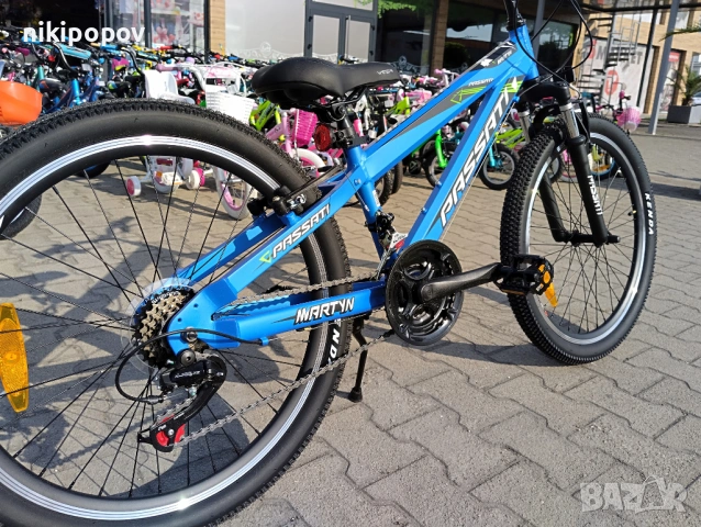 PASSATI Алуминиев велосипед 24" MARTYN син, снимка 10 - Велосипеди - 53561271