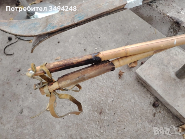 Стари дървени ски , снимка 6 - Зимни спортове - 51834126