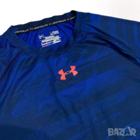 Оригинална мъжка тениска Under Armour Compression | L - XL, снимка 3 - Тениски - 46862329