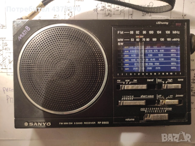 Радиоприемник SANYO RP8900