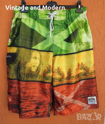 Billabong x Bob Marley плажни къси панталони шорти (L), снимка 1 - Къси панталони - 45354362