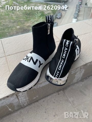 DKNY сникърси тип чорап, снимка 2 - Маратонки - 45207472