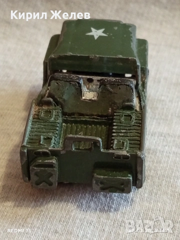 Метална количка Военен джип винтидж стил за КОЛЕКЦИЯ ДЕКОРАЦИЯ 20796, снимка 5 - Колекции - 53561662