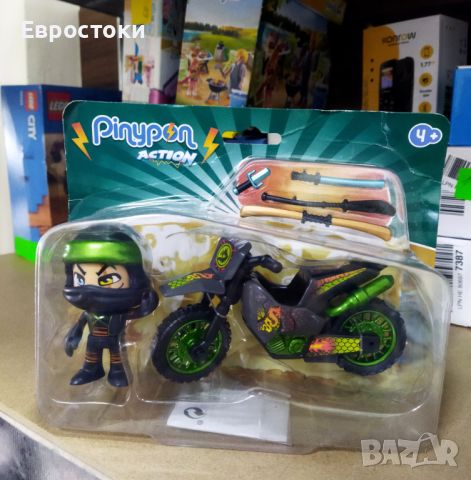 Фигурка Pinypon Action - The Ninja motorbike Demon, снимка 7 - Коли, камиони, мотори, писти - 45438547