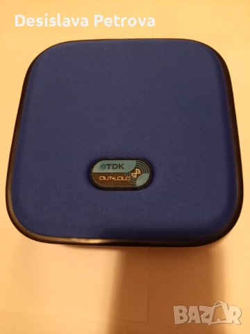 Калъф за компактдискове с вградена колонка TDK Кутийка за 12 диска, снимка 2 - CD дискове - 51471127