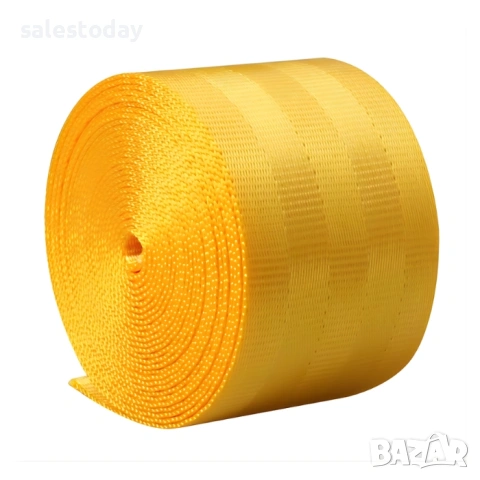 Текстилна лента за предпазен колан, Универсални, 3,6м, жълт