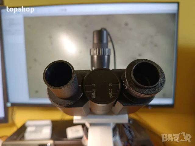 ТЕСТВАН ПРОФЕСИОНАЛЕН тринокулярен микроскоп с увеличение 40X-5000X, лабораторен клас..., снимка 10 - Медицинска апаратура - 50577200