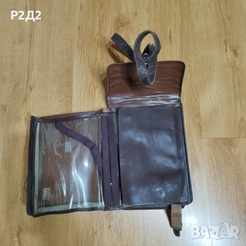 стара офицерска кожена чанта, снимка 4 - Други ценни предмети - 53526909