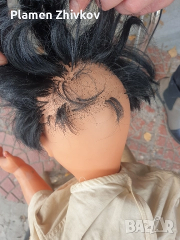 много стара италианска кукла /маркирана /, снимка 12 - Антикварни и старинни предмети - 52493732