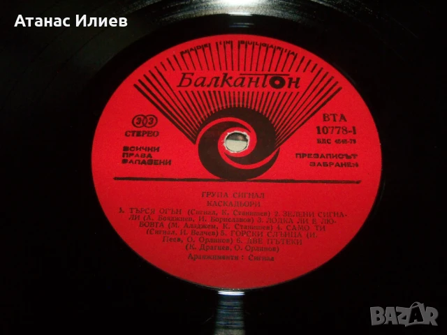Каскадьори, двоен албум на рок група Сигнал, ВТА 10777/78 от 1982г., снимка 8 - Грамофонни плочи - 50926641