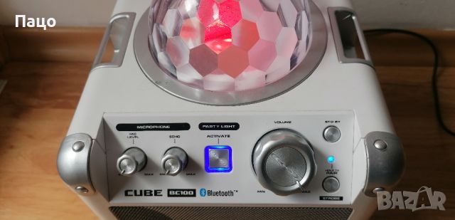 Bluetooth Karaoke System//iDance Sing Cube BC100, снимка 5 - Аудиосистеми - 45394981