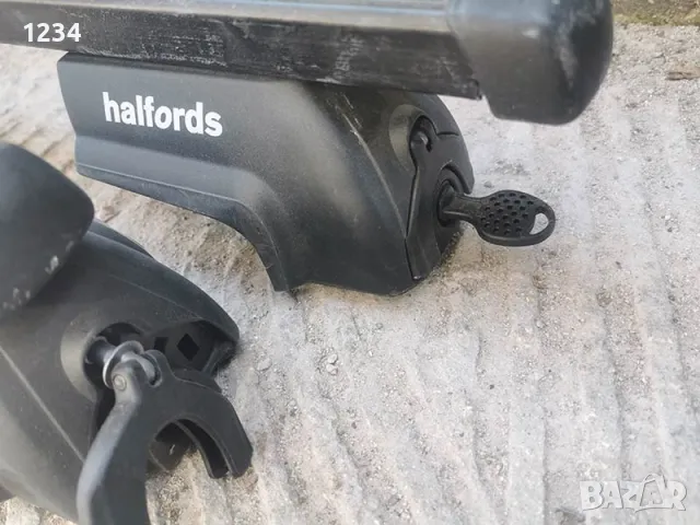 Багажник за кола Напречни греди HALFORDS за монтаж на надлъжни греди, снимка 3 - Аксесоари и консумативи - 49535864