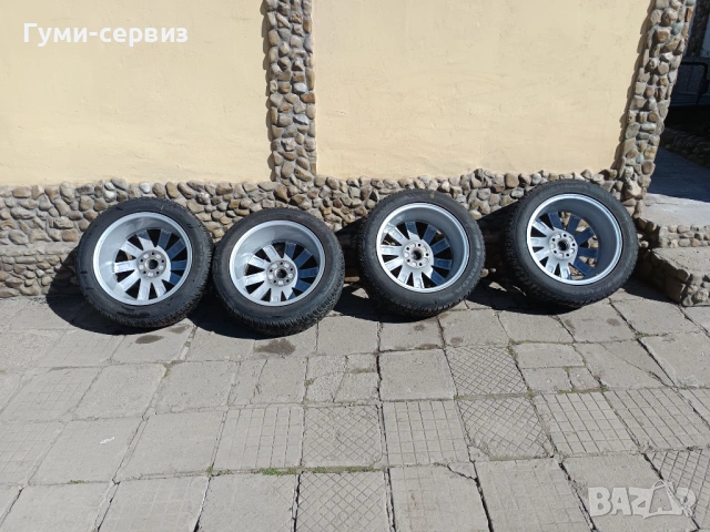 4 броя алуминиеви джанти 17" 5х112 Оригинални на Шкода, снимка 8 - Гуми и джанти - 54067367