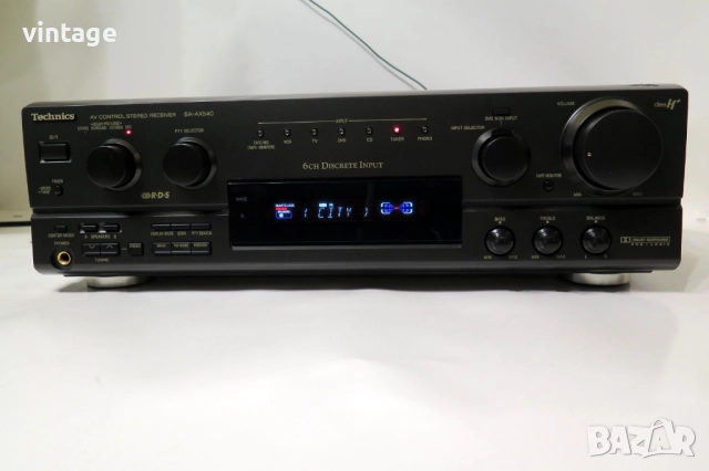 Technics SA-AX 540, снимка 5 - Ресийвъри, усилватели, смесителни пултове - 52064987