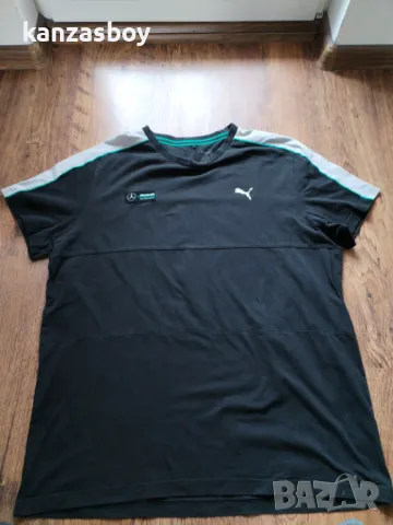 Puma MERCEDES - страхотна мъжка тениска 2XL, снимка 6 - Тениски - 49469680