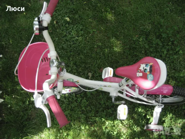 Продавам колело за момиче 12''-16'' (от 3г до 7 години) до 40-45 кг, снимка 7 - Детски велосипеди, триколки и коли - 50152047