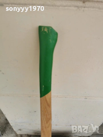 90СМ брадва с клин 2кг-дървена дръжка в два цвята 0602261721, снимка 4 - Градински инструменти - 53384444