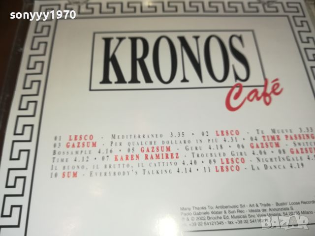 KRONOS CD 0606241019, снимка 14 - CD дискове - 46080378