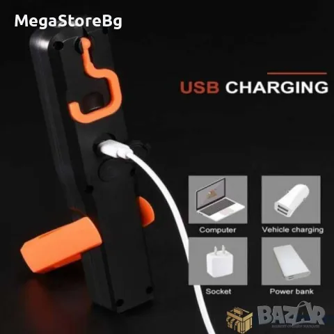 Работна лампа с акумулаторна батерия - G-998/191, снимка 5 - Аксесоари и консумативи - 49470385