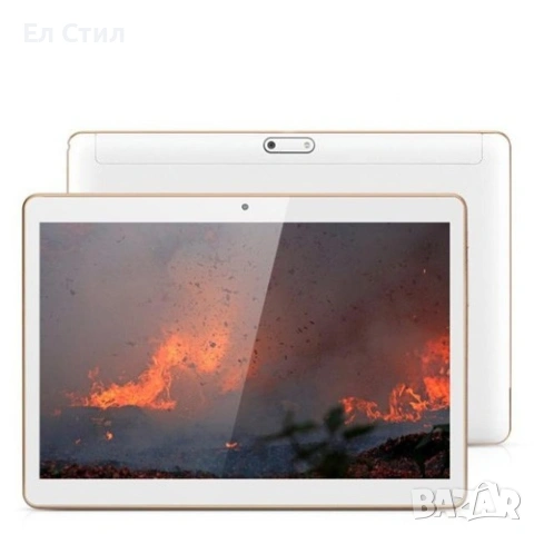 10 инчов таблет с HD качество и двойна карта SIM + Калъф. , снимка 4 - Таблети - 53309967