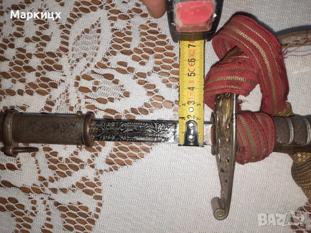 Сабя Swiss, снимка 8 - Антикварни и старинни предмети - 54022508