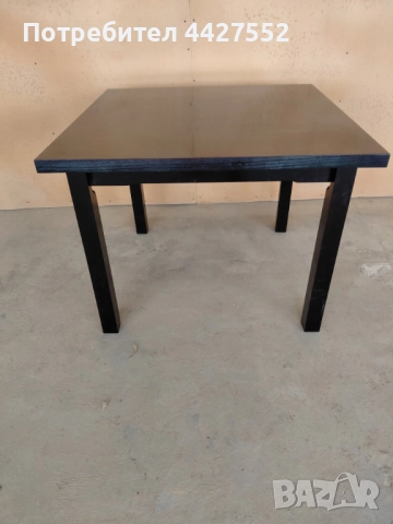 Трапезна маса ф110 см  дъб и още 6 бр., снимка 9 - Маси - 52447007