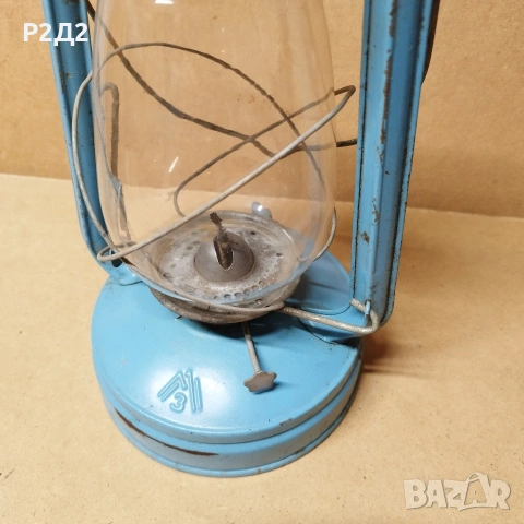 стар газов фенер М, снимка 3 - Антикварни и старинни предмети - 53168700