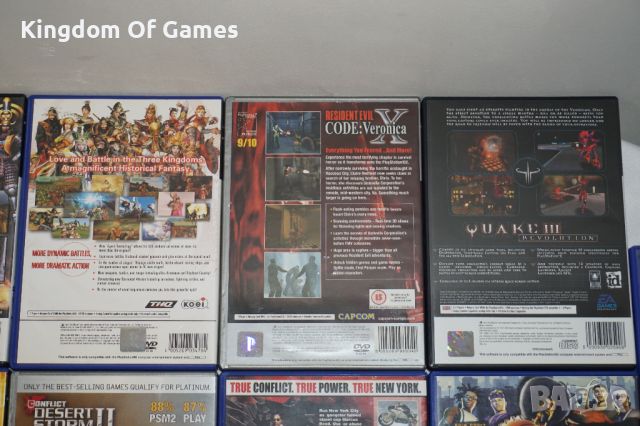 Игри за PS2 Godfather/Resident Evil/Kessen 1 2/Quake 3/Oni/Rayman/Ghost Recon/Transformers/TrueCrime, снимка 10 - Игри за PlayStation - 45375798