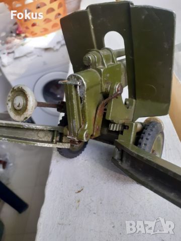 Метална руско оръдие гаубица топ играчка модел макет, снимка 3 - Антикварни и старинни предмети - 45268829