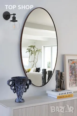 JIMUBEAM индустриална ретро стенна лампа стъклен абажур с прозрачни райета, снимка 8 - Лампи за стена - 49731234