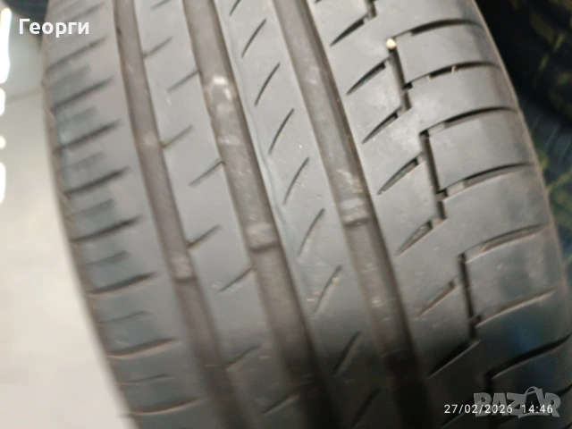4бр.летни гуми 225/40/18 Continental, снимка 3 - Гуми и джанти - 53679656