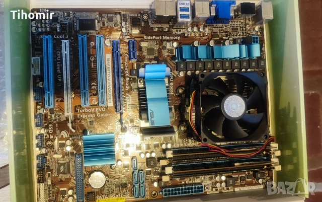 Комплект: MB ASUS M4A88TD-V EVO, CPU AMD Phenom II X4 955, 4x4GB DDR3 1333, снимка 2 - Видеокарти - 54242981