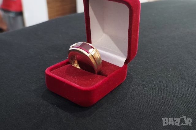 Златен пръстен 6.8гр.14кар., снимка 6 - Пръстени - 46440269