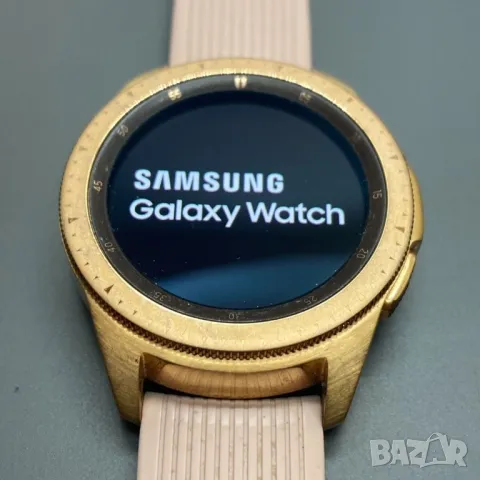 SAMSUNG GALAXY WATCH SM-R810 GOLD 42MM СМАРТ ЧАСОВНИК, снимка 3 - Смарт часовници - 47289730