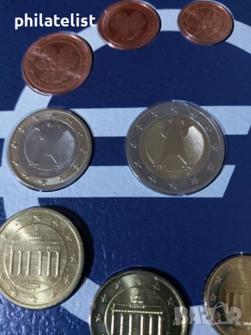 Германия 2002 - Евро сет , 8 монети, снимка 3 - Нумизматика и бонистика - 45529729