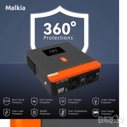 PowMr 6.2KW 48V Hybrid Solar Inverter 