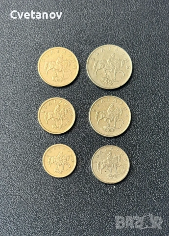 Пълен лот монети 1999 година, снимка 2 - Нумизматика и бонистика - 53721415