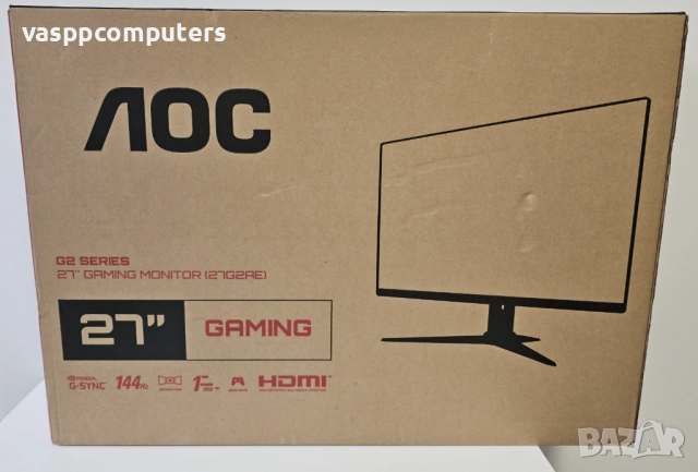 Монитор AOC 27G2AE/BK 27", снимка 5 - Монитори - 52792344