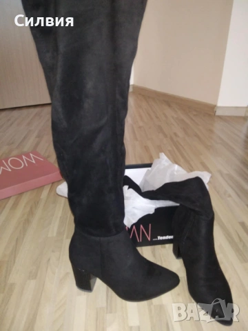 Чизми, снимка 5 - Дамски ботуши - 53666869